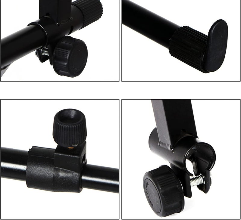 WEEGEEKS 2 Tier Keyboard Stand Attachment Adjustable Electric Digital Piano Stand for 54 - 88 Key Music Keyboards Rack Holder Adjustable Width 15-27 inch Music Instrument Accessories - Image 4